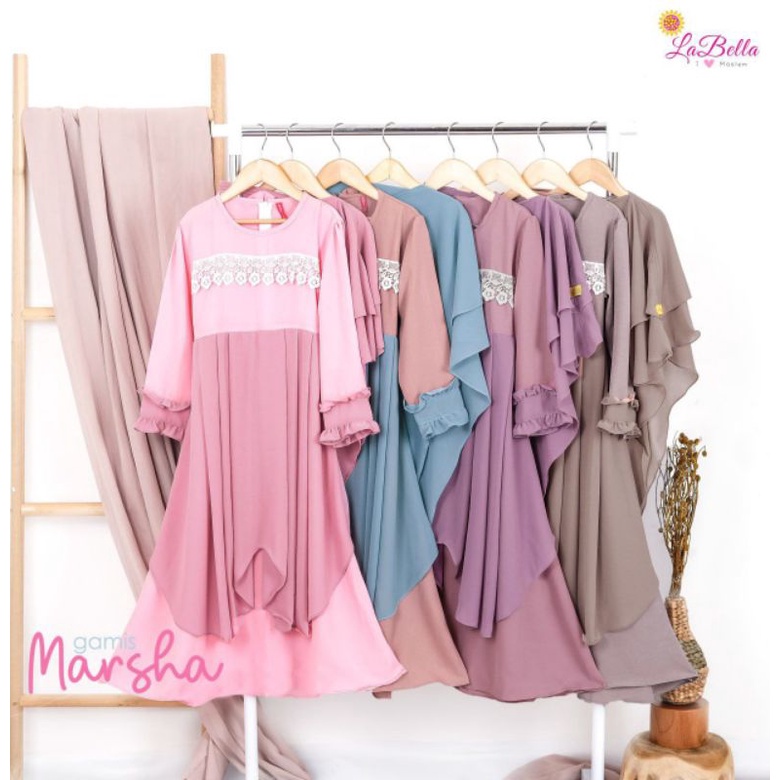 Baju Muslim anak perempuan labella