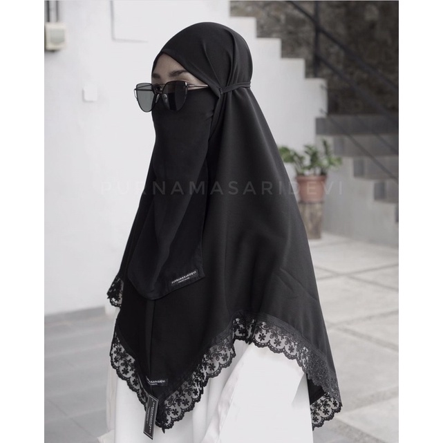 LEA KHIMAR by PURNAMASARIDEVI [Hanya Khimar] IMANICORNER