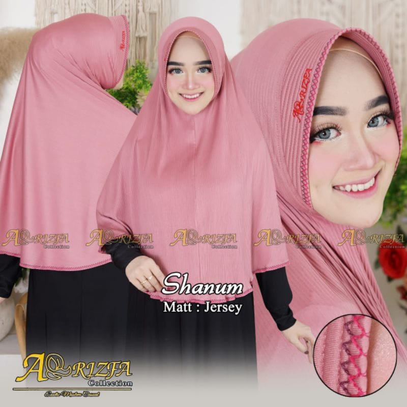 Jilbab Jumbo Instan Prisket Shanum Original By Ar-Rizfa