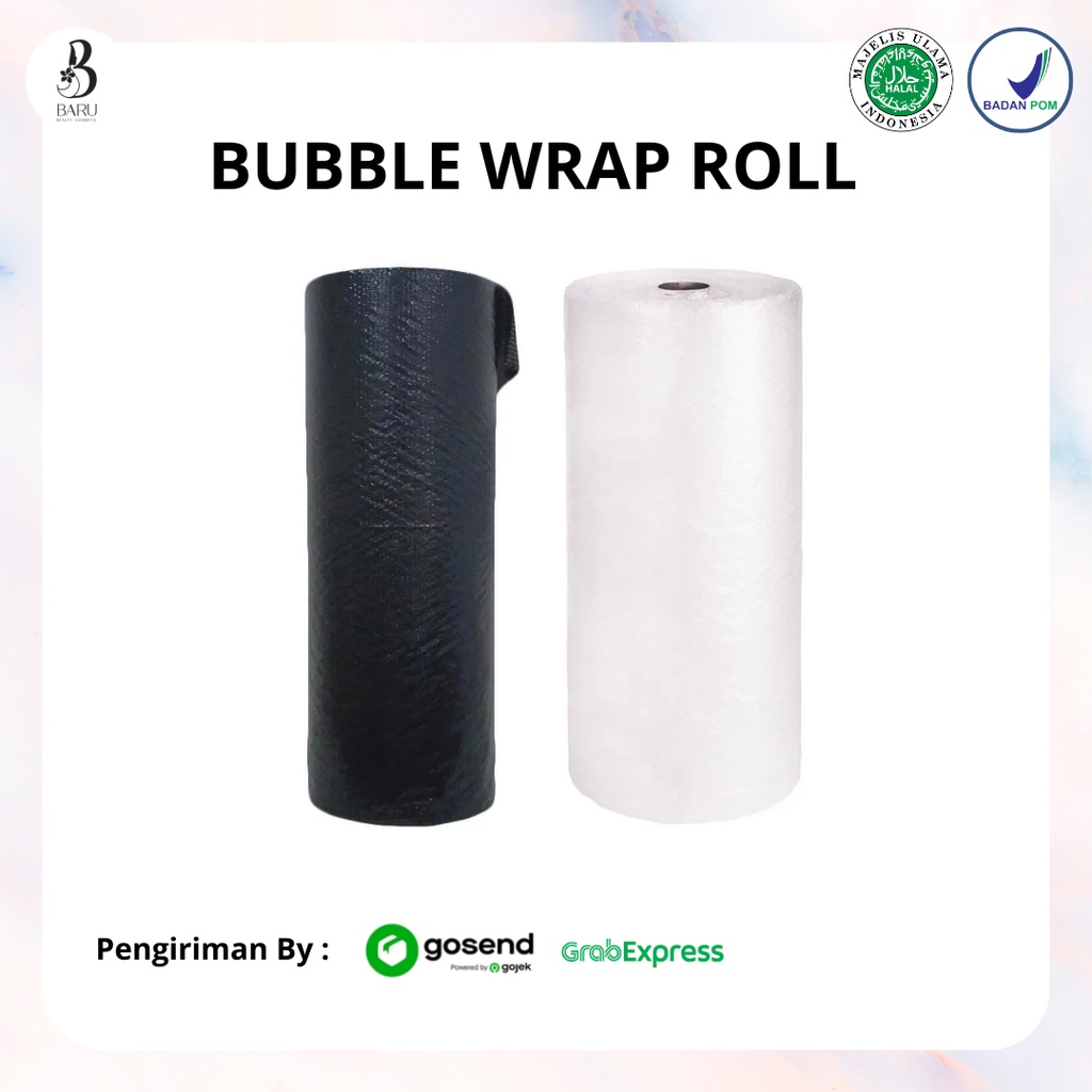 

BUBBLE WRAP ROLL 125cm x 50m | Tebal 3,1mm | Bungkus Kemasan | Packaging | Bubble Wrap | Original