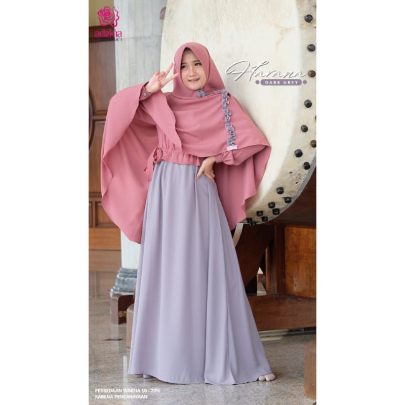 Jual Havana Dress By Adzkia Hijab Shopee Indonesia 5564