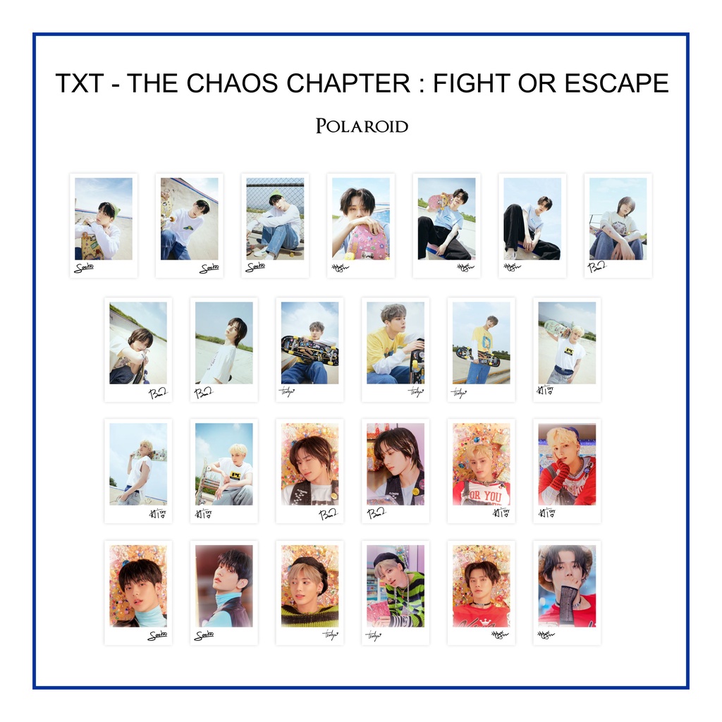 Polaroid TXT The Chaos Chapter : Fight or Escape