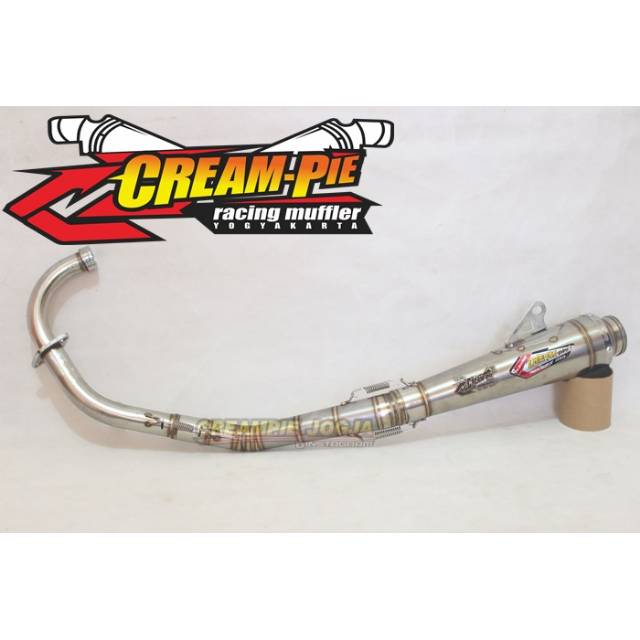 Knalpot creampie mx-king cp3 stainlesa kidal