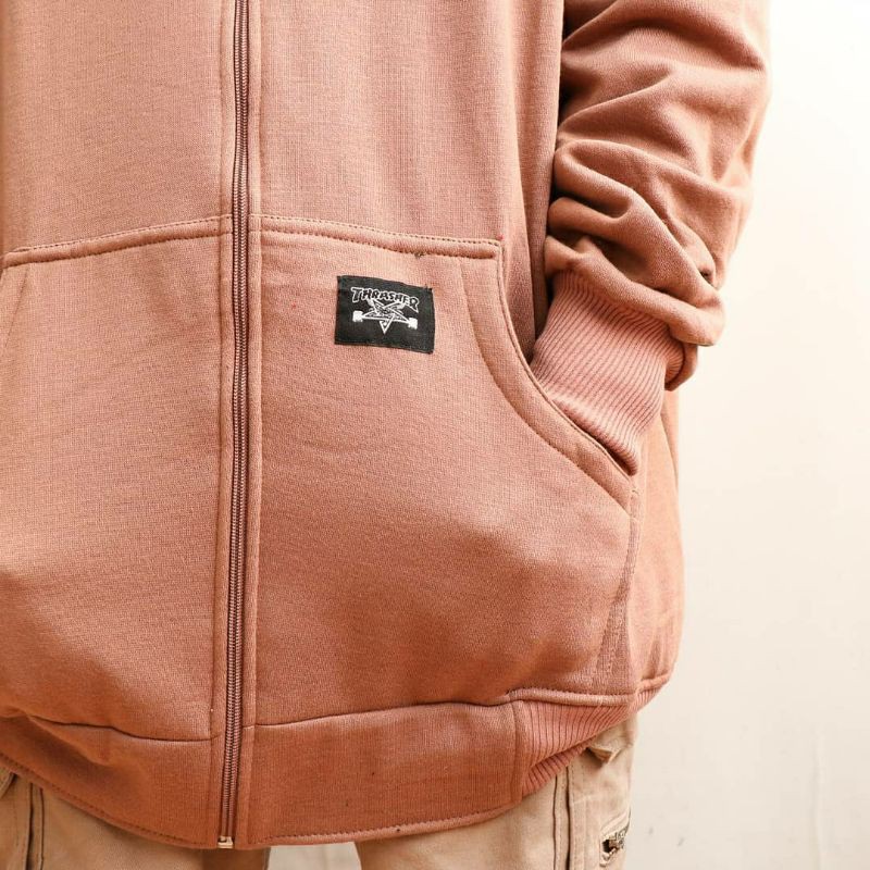 JAKET Jumbo Pria Wanita Big Size Hoodie Oversize Murah XL XXL XXXL Zipper Polos Cewek Cowok Premium-6