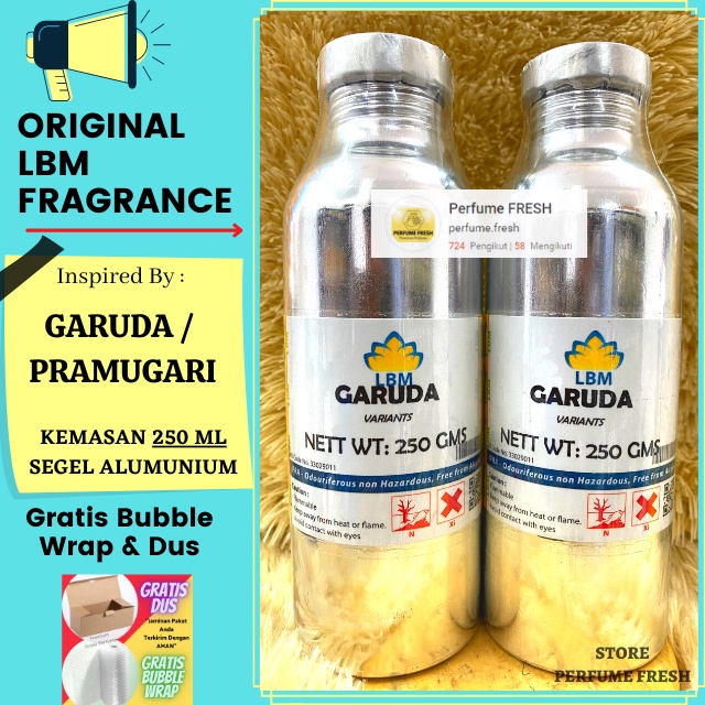 Jual Bibit Murni Perfum Garuda 250 Ml Segel Bibit Parfum Lbm Parfum Pramugari Parfum