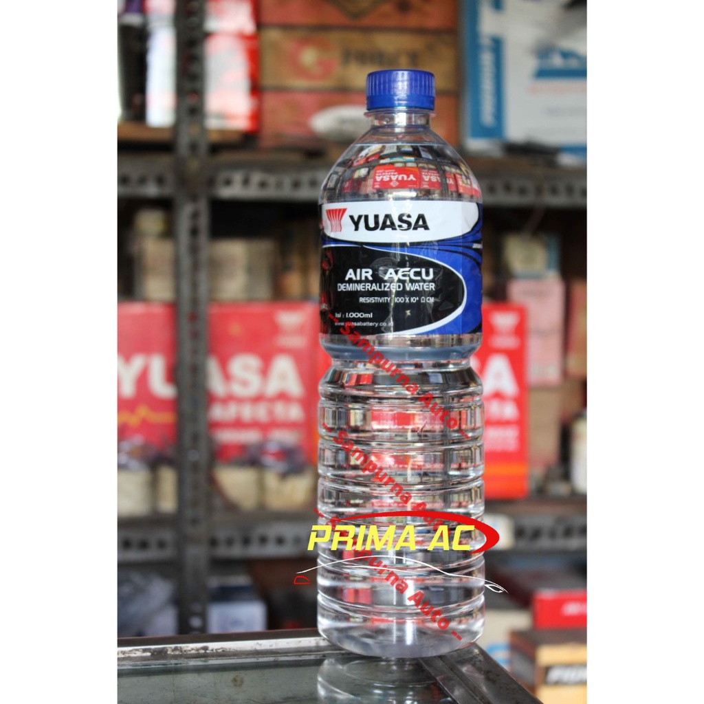 Air Accu Biru Yuasa / Air Aki Biru / Air Isi Aki