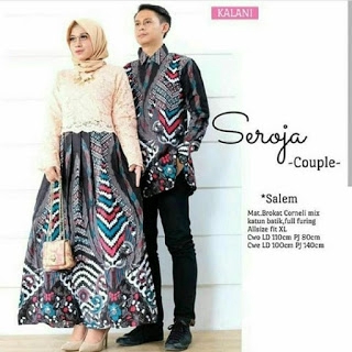 Batik Couple Seroja