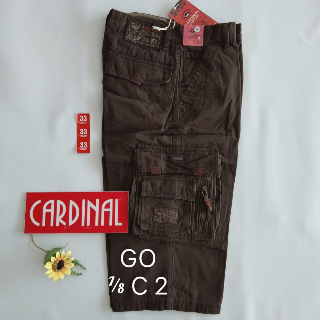 gos 33-KPL CARDINAL KEMPOL CASUAL Celana Pendek Cowok Celana Kempol Fashion Pria Brand Kekinian