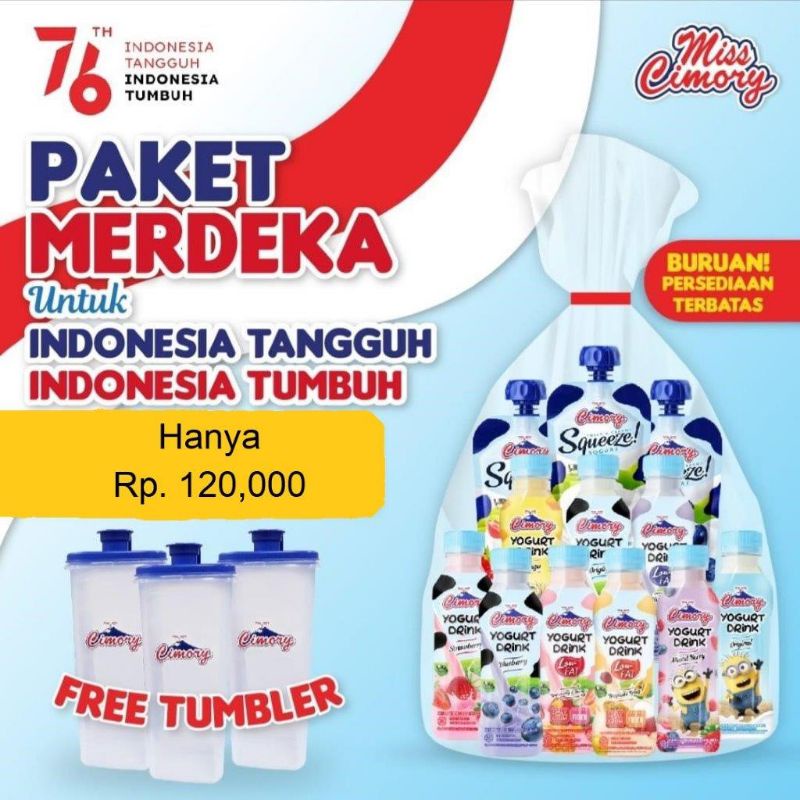 

Paket Merdeka Cimory