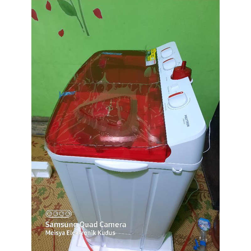 Mesin cuci 2 tabung Polytron PWM 851