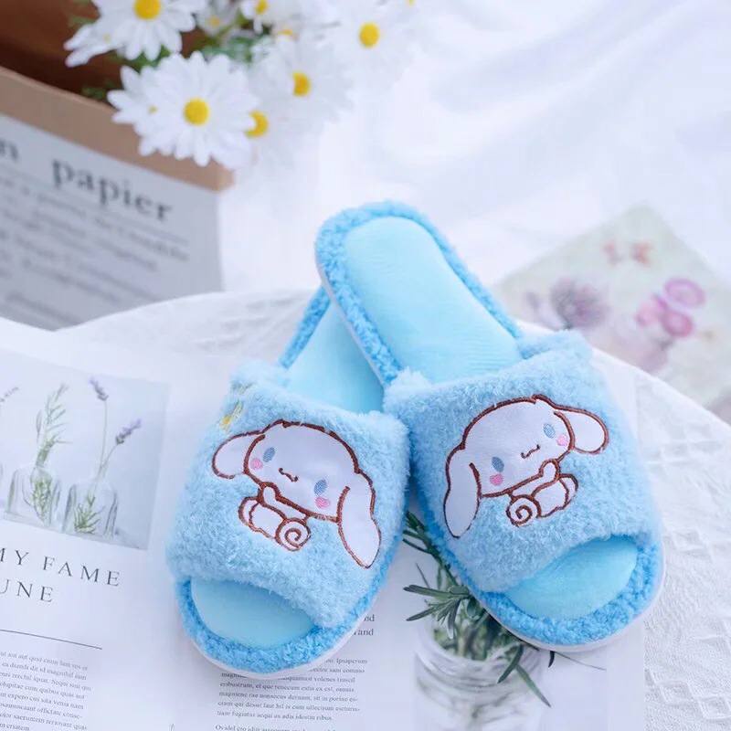 SANDAL RUMAH KUROMI CINNAMOROLL HELLO KITTY MELODY KUCING CAT FULL BODY IMPOR SANDAL KAMAR