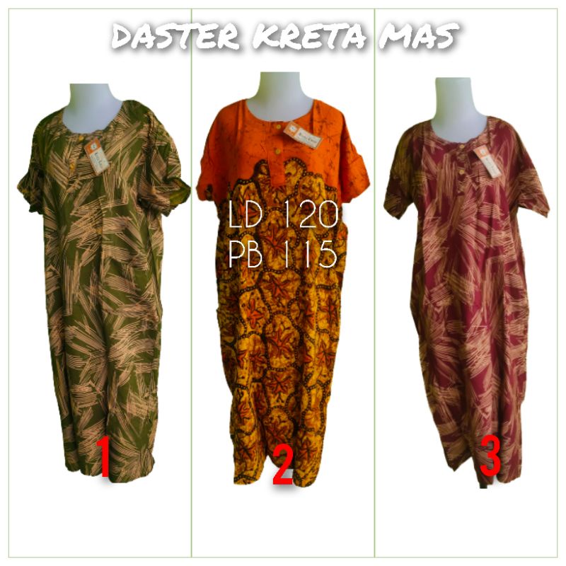 COD DASTER KRETA MAS PENDEK LD 120