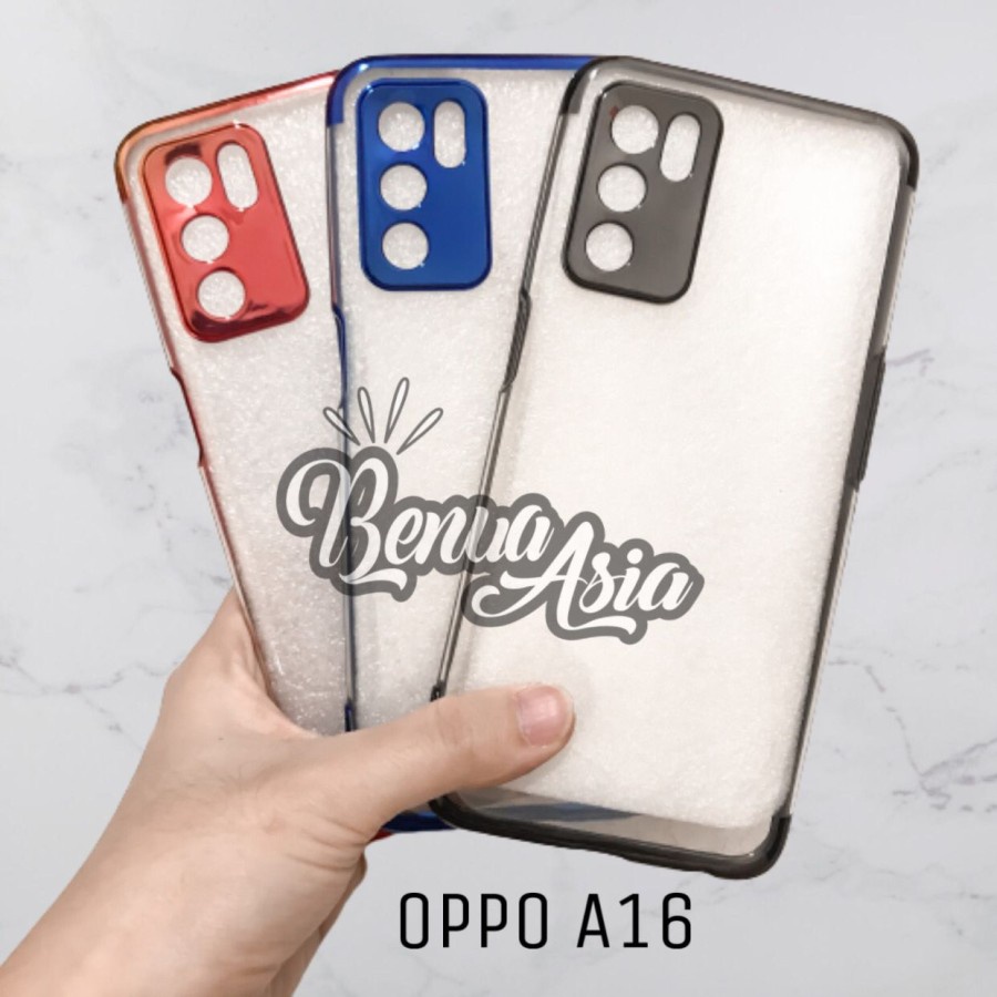 CASE PREMIUM SHINING CHROME OPPO A16 - GA