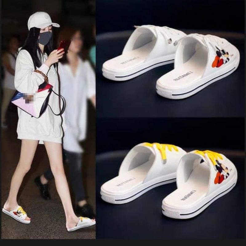 sandal selop wanita mickey la04