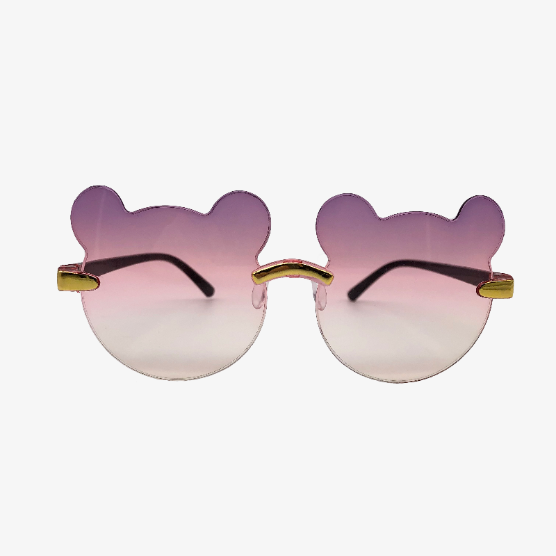 (YUZHU) COD kacamata hitam anak-anak bear shape kacamata hitam korea gaya sunglasses