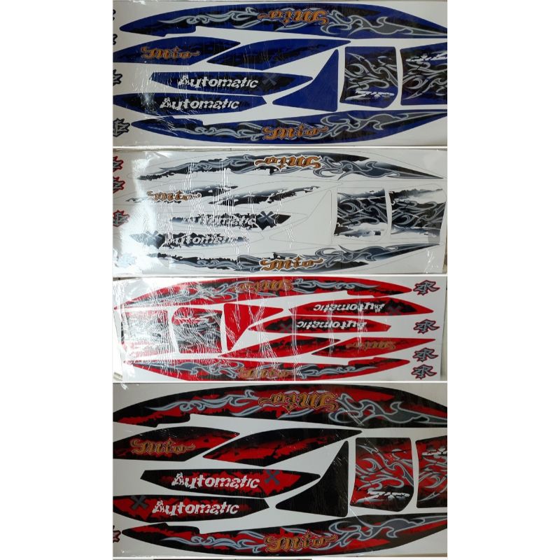 striping VARIASI MIO SOUL/SOUL MX MOTIF DRAGON
