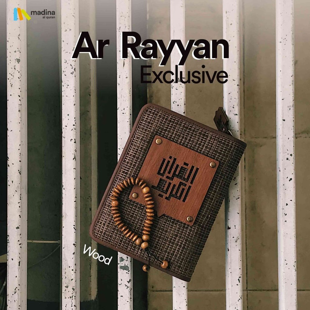 RRR Alquran / Al Quran cowo pria Ar Rayyan eks Men FREE TASBIH