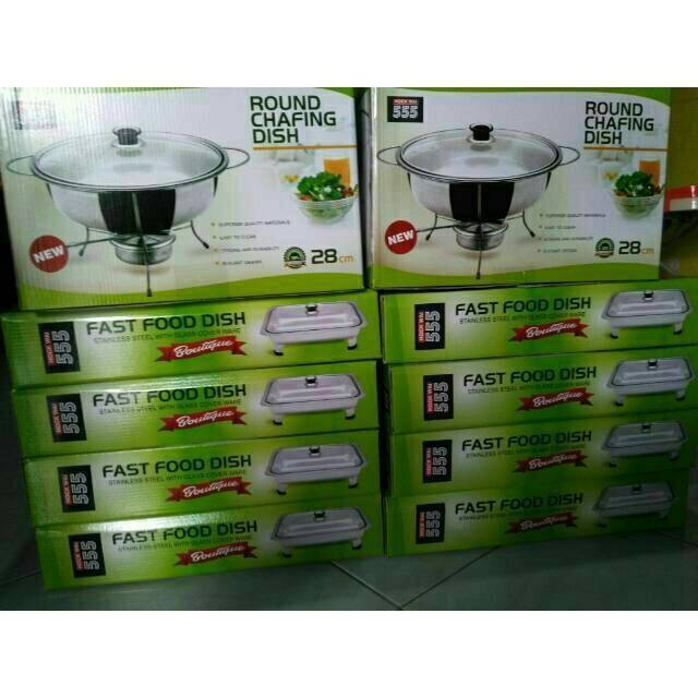 Gojek bisa - Prasmanan set /tempat sajian prasmanan SAITO 555