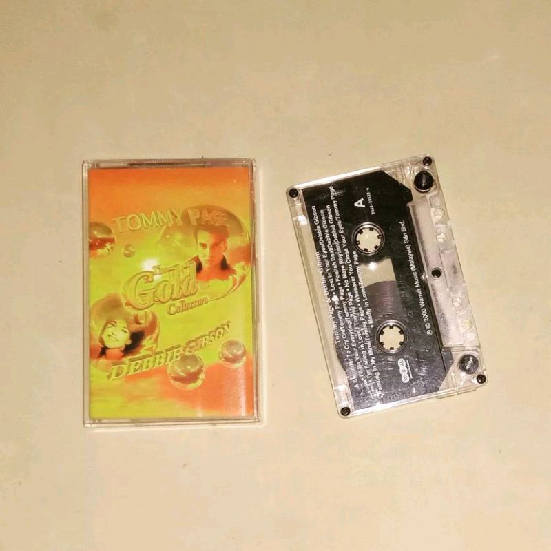 kaset tommy page and debbie gibson gold collection