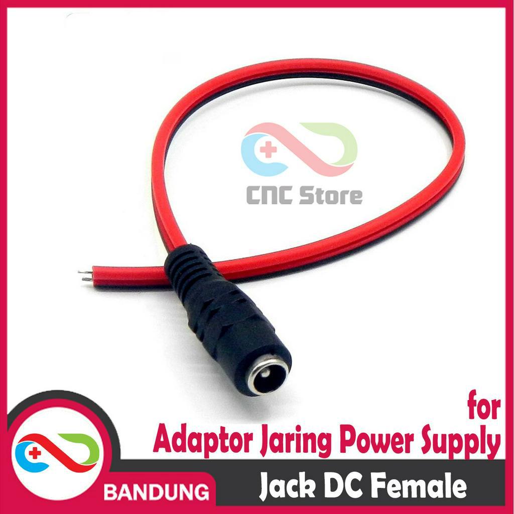 KABEL JACK DC FEMALE UNTUK ADAPTOR JARING POWER SUPPLY