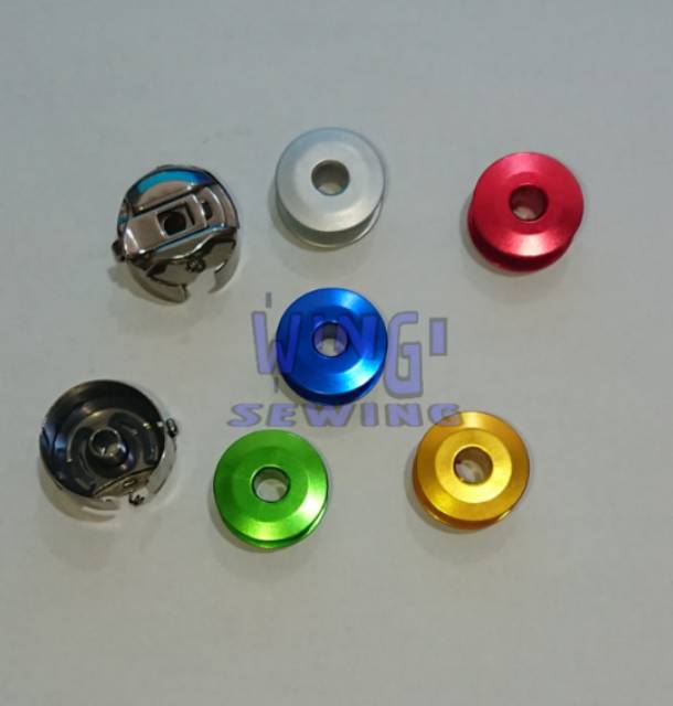 Spul Aluminium BORDIR / HIGHSPEED Spool Bobbin Mesin Jahit Industri