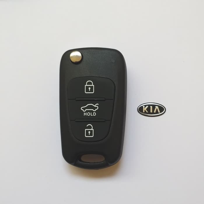 ORIGINAL! CASING COVER CASE RUMAH SARANG KUNCI LIPAT FLIP KEY KIA RIO SPORTAGE PICANTO SOUL 3 TOMBOL