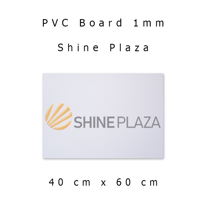 

PVC Board A2 1mm 40 x 60 - Papan PVC Foam Board 1 mm 60 x 40 - Bahan Maket