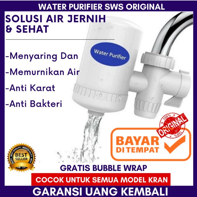 filter air saringan air keran   penyaring kran air sumur water purifier sws