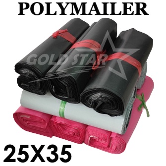 POLYMAILER Amplop Plastik Packing 25x35 isi 100 Plastik Online Shop Lem