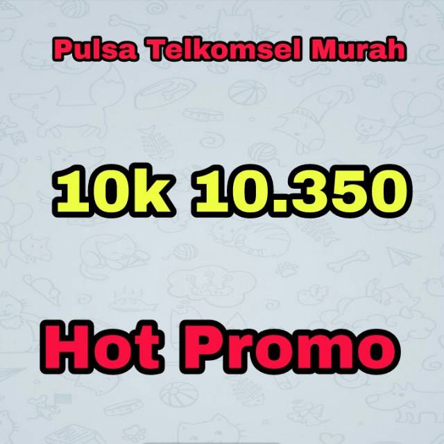 Pulsa Telkomsel Murah 10k Hot Promo Shopee Indonesia