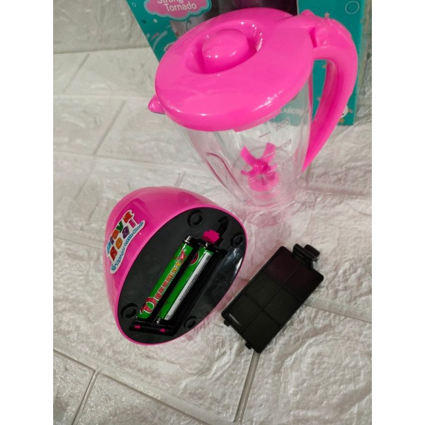 Mainan Blender Anak Set Perempuan Nyala Bisa Pakai Air Mainan Belender Anak RKC10003-1