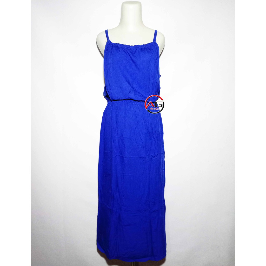 DRES TALI POLOS (pilih warna)