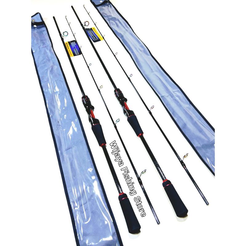 Joran Pancing Spinning Oncak Black Eye 180 dan 198