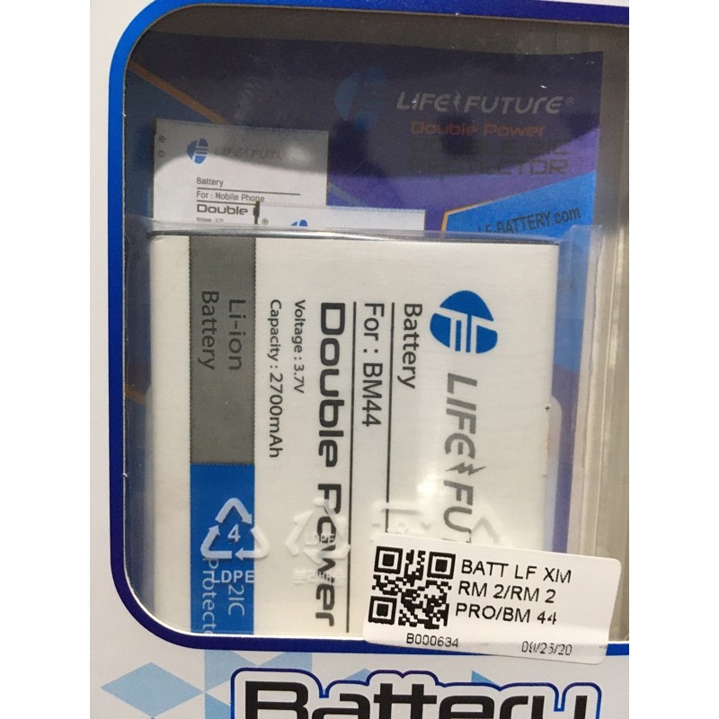 Baterai Handphone REDMI 2S Polymer REDMI 2S BM 44 Original DOBLE POWER LF Batre Batrai Battery Hp