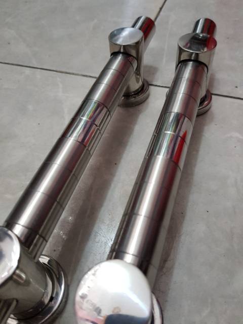 Handle pintu stainless bulat 33cm anti karat PROMO