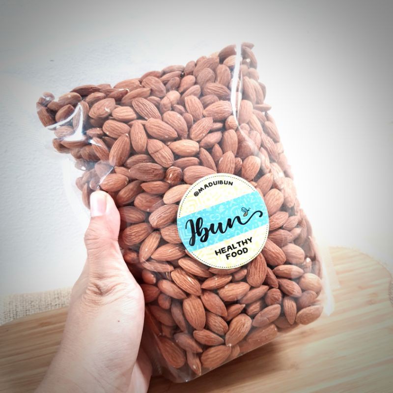 

ALMOND KUPAS 1KG FRESH PANGGANG/MENTAH