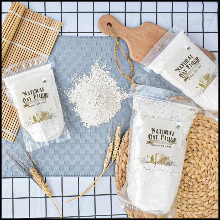 

House Of Organix Natural Oat Flour / Tepung Oat Alami 1 Kg