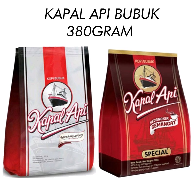 KOPI KAPAL API BUBUK 380GRAM