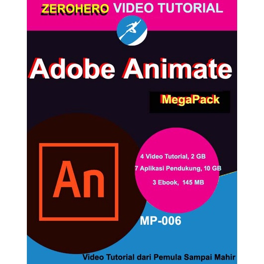 ZEROHERO Video Tutorial Adobe Animate MegaPack
