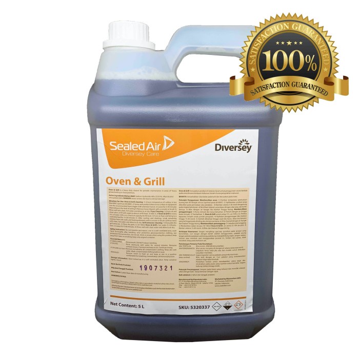 Jual Diversey Oven & Grill Cleaner 5 Liter Indonesia
