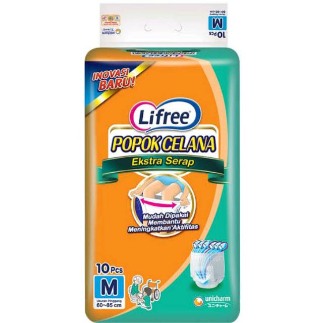Lifree Pants Extra Serap M10 - Popok Dewasa