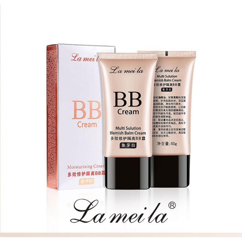 7007 LAMEILA Natural BB Cream Base Foundation | bb cream murah faoundation murah makeup murah
