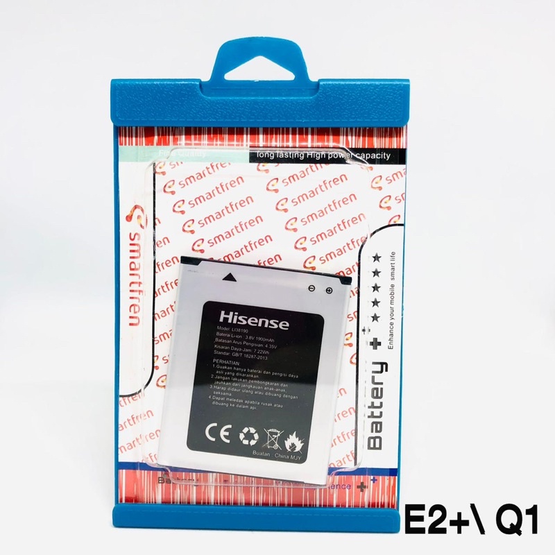 PROMO BATERAI SMARTFREN ANDROMAX E2+ / QI ORIGINAL DOUBLE IC