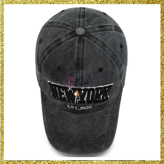 Topi Pria Baseball NewYork EST.1625 Denim Snapback Fashion Outdoor Topi Fashion Pria TPJ Import