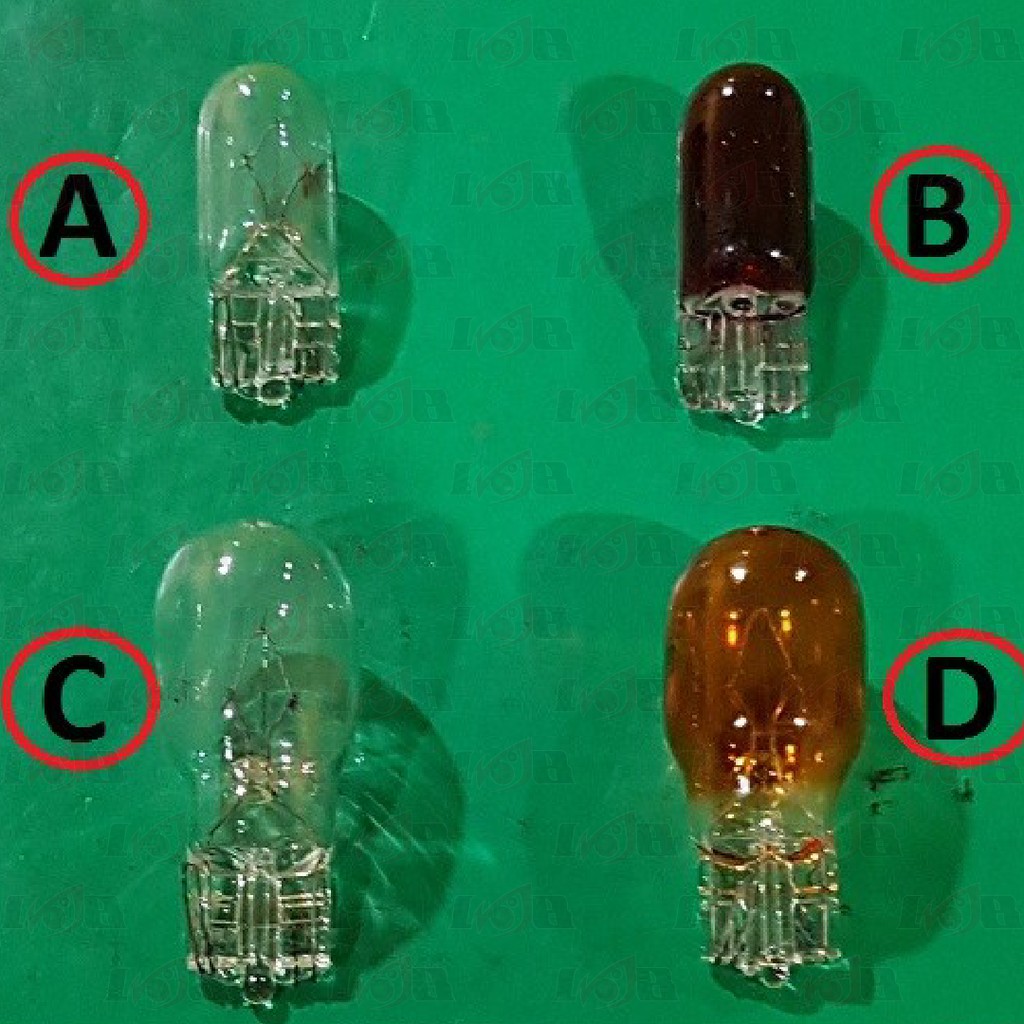 Bohlam Colok T10 T13 10w Lampu Mobil Motor Tancap Sen Senja Sein Rem