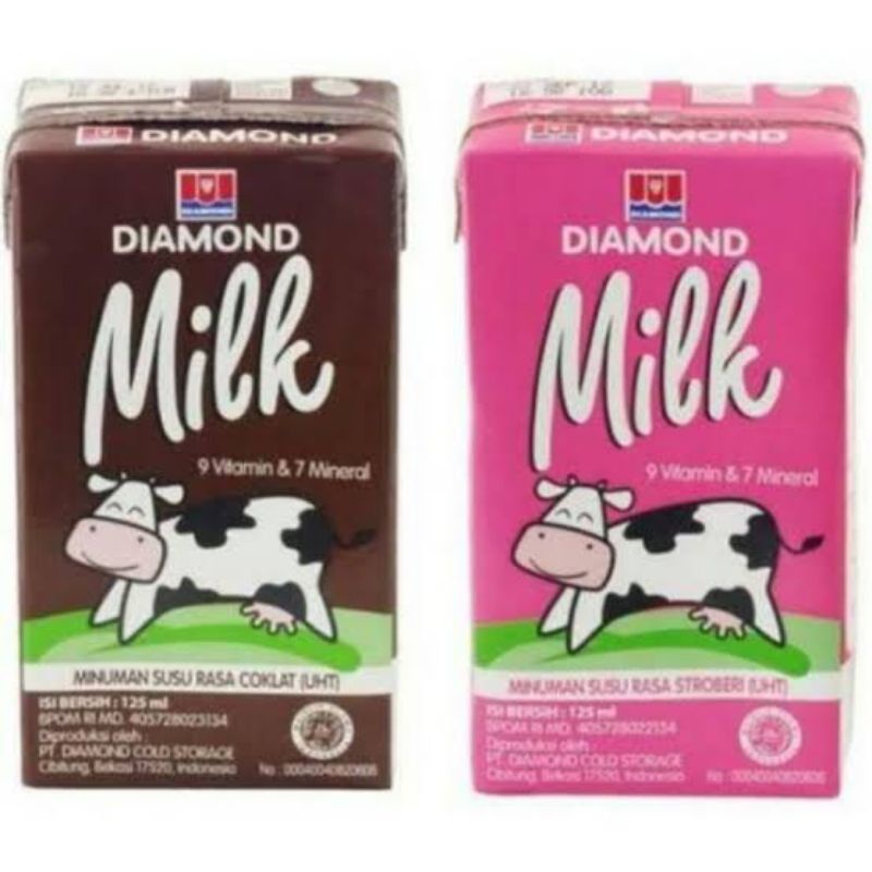 

Diamond milk uht 125 ml