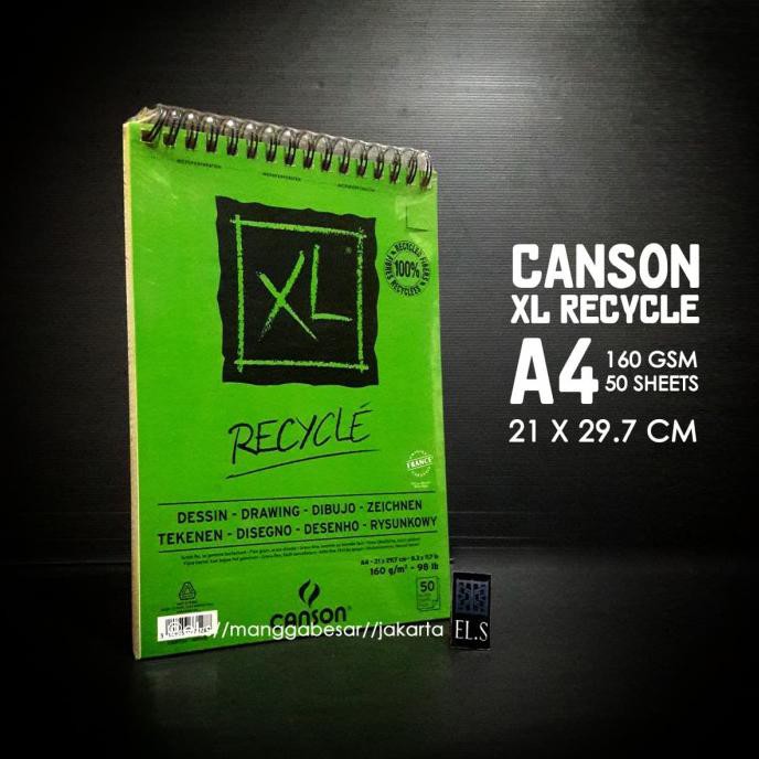 

Lucu Canson Xl Recycle A4 Trendi