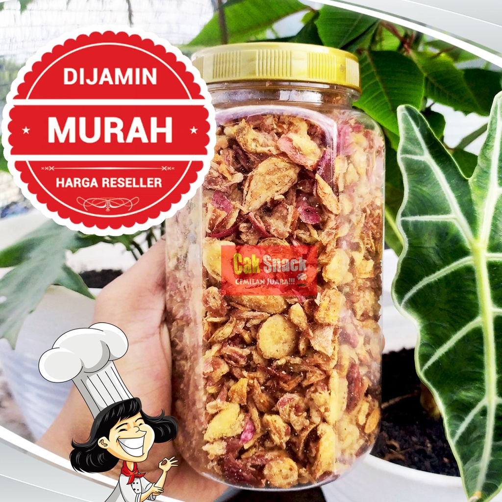 

BAWANG GORENG PREMIUM TOPLES HIGENIS BREBES RENYAH GURIH