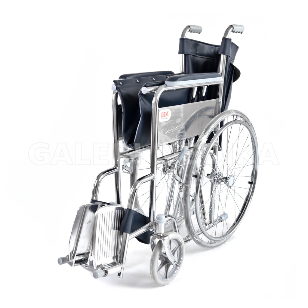 Kursi Roda Jumbo Kapasitas 120Kg GEA FS874-51 / FS-874 51 / FS 874-51 - Big Wheelchair