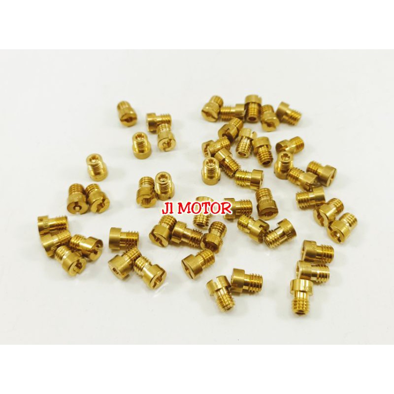 SPUYER MAINJET MAIN JET PE TIGER GL MEGAPRO PWL NINJA R SS KLX D-TRACKER SATRIA FU MX N250 BEAT 80 85 88 90 92 95 98 100 102 105 108 110 112 115 118 120 122 125 128 130 132 135 138 140 142 145 148 150 155 160